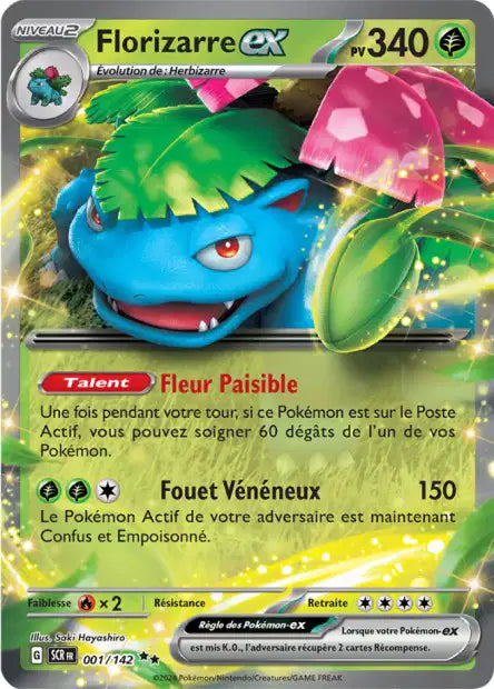 Florizarre Ex - Couronne Stellaire - 001/142