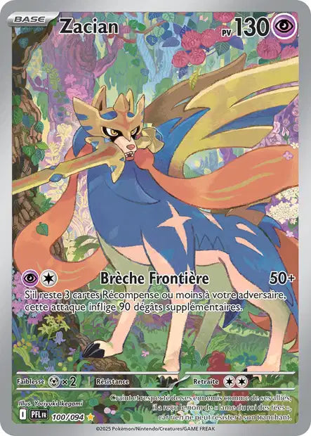 Zacian IR - Flammes Fantasmagoriques -100/94
