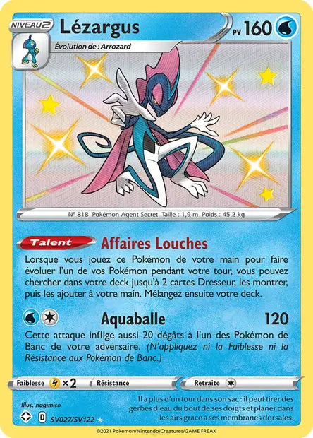 Lézargus Shiny - Destinées Radieuses - SV027/SV122