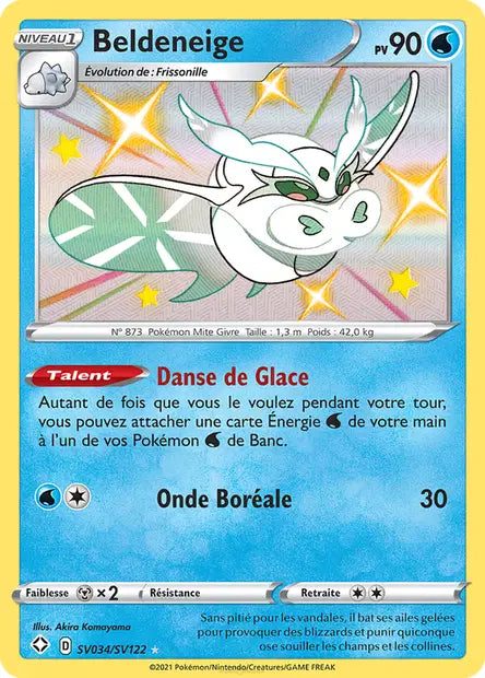 Beldeneige Shiny - Destinées Radieuses - SV034/SV122