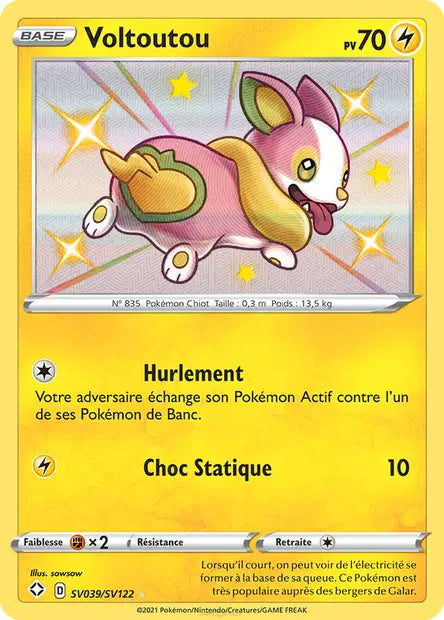 Voltoutou Shiny - Destinées Radieuses - SV039/SV122