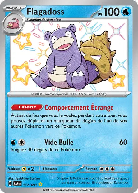 Flagadoss shiny- Destinées de Paldea - 117/091