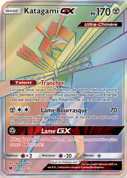 Katagami Gx Rainbow - Invasion Carmin -117/111