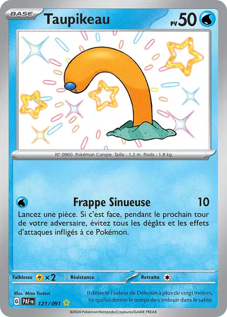 Taupikeau shiny- Destinées de Paldea - 121/091