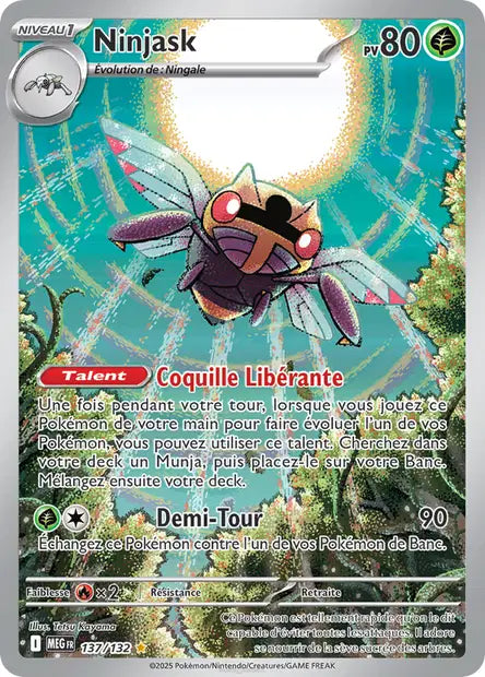 Ninjask IR -Méga Evolution -137/132