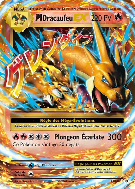 M Dracaufeu Ex - Xy Evolution - 12/108