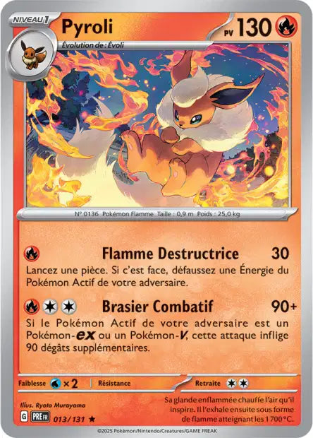 Pyroli holo - Evolution Prismatique -013/131