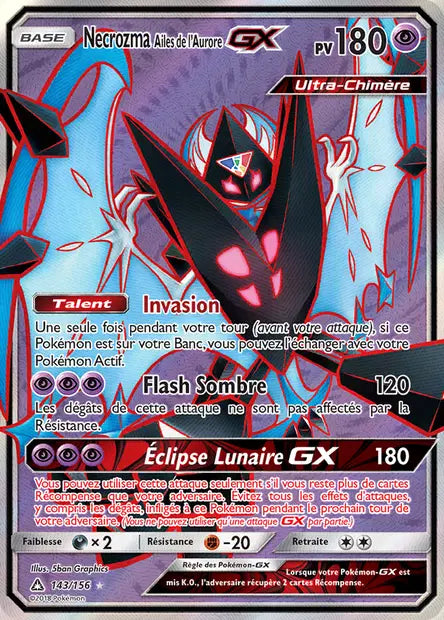 Necrozma GX Full art - Ultra Prisme - 143/156