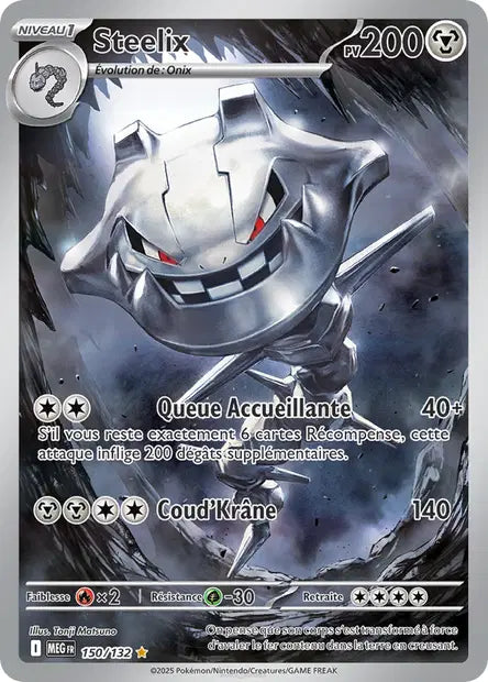 Steelix IR -Méga Evolution -150/132