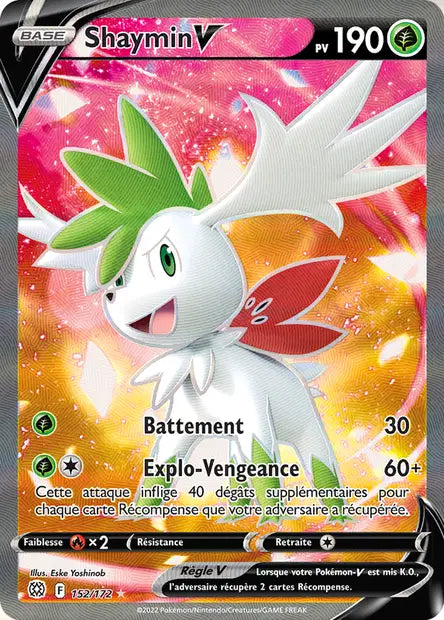 Shaymin V Full art - Stars Etincelantes - 152/172