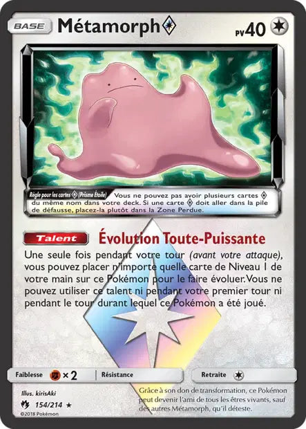 Metamorph Prisme - Tonnerre Perdu - 154/214