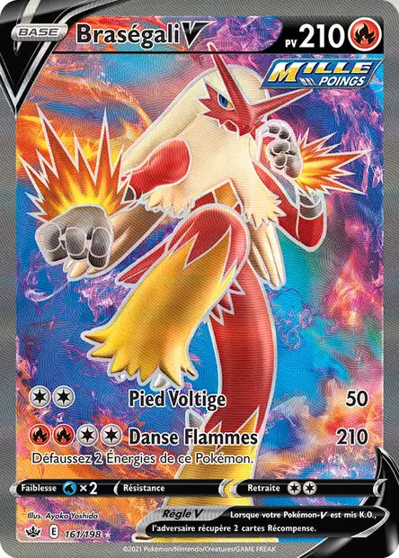 Braségali V Full art - Règne de glace - 161/198
