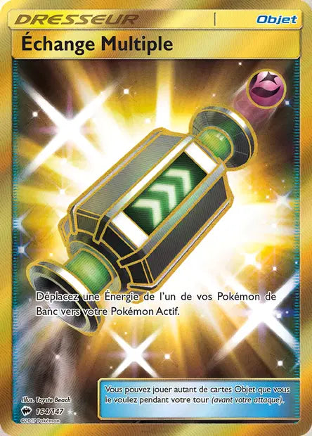 Echange Multiple Gold - Ombres Ardentes - 164/147