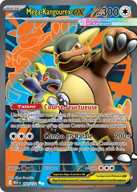 Mega Kangourex Ex Full art -Méga Evolution -164/132