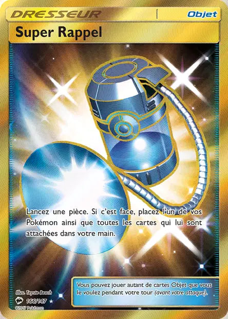 Super Rappel Gold - Ombres Ardentes - 166/147