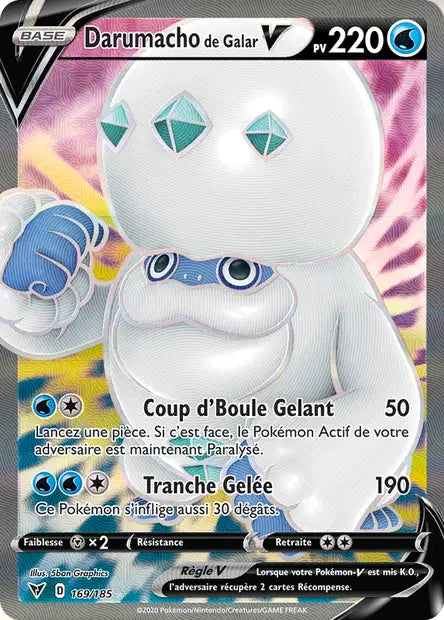 Darumacho V Full art - Voltage Eclatant - 169/185
