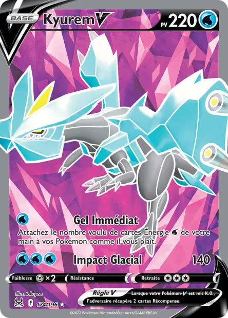 Kyurem V Full art - Origines perdue - 174/196