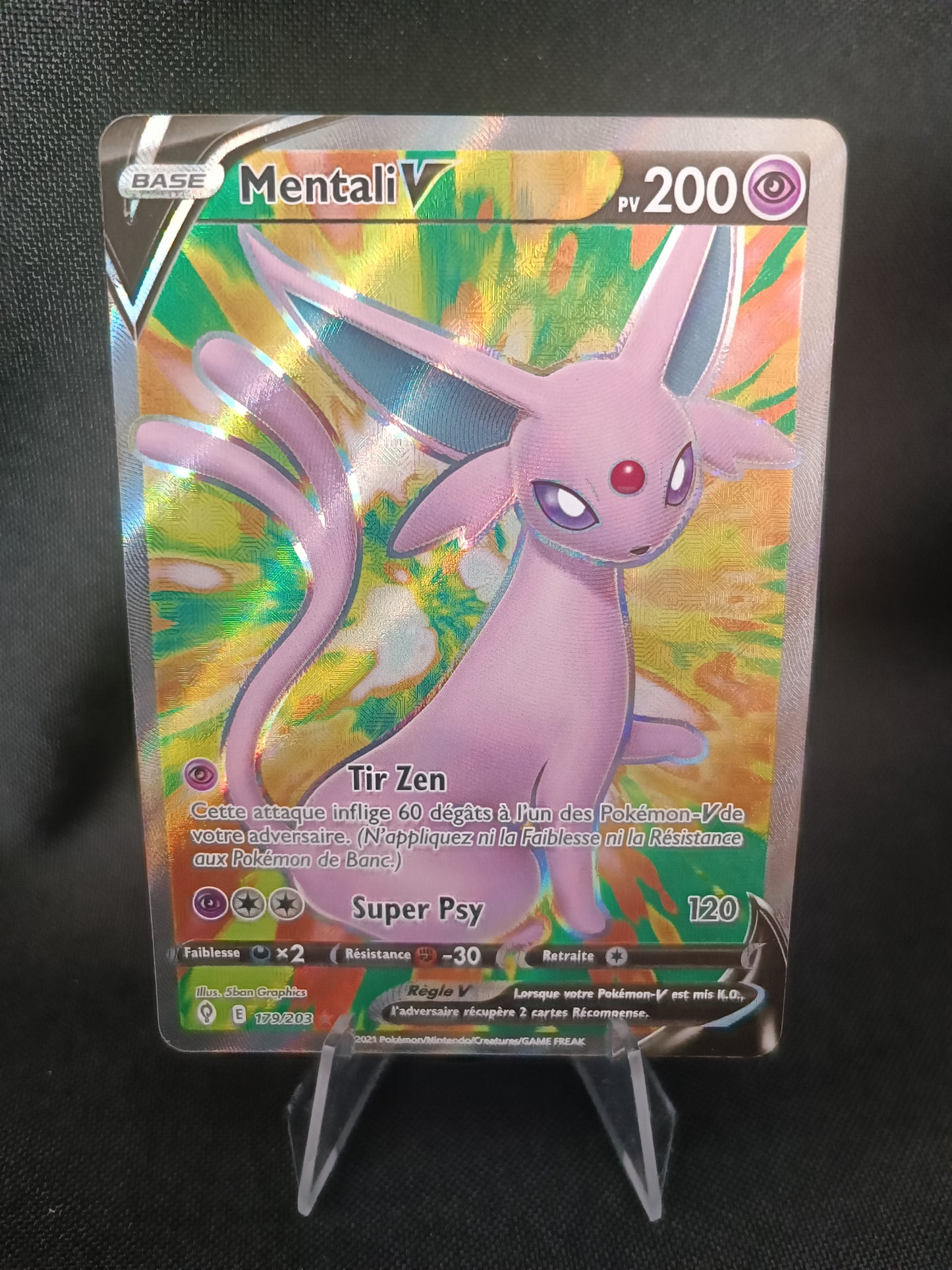 Mentali V Full art -Evolution Céleste - 179/203