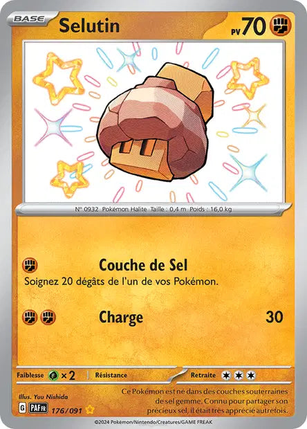 Selutin shiny- Destinées de Paldea - 176/091