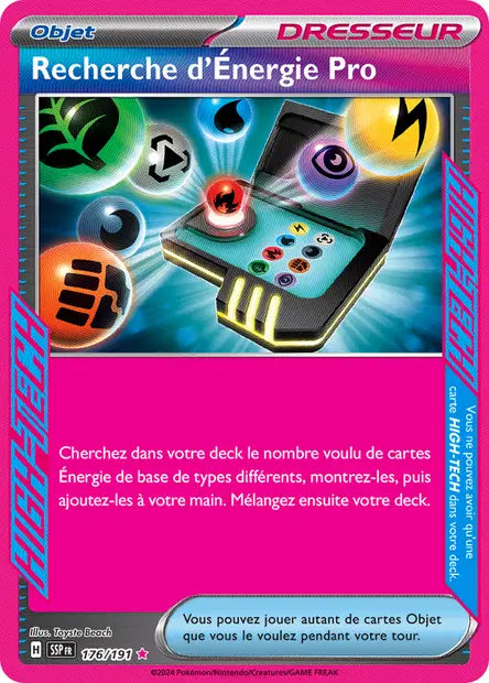Recherche d' Energie Pro - Etincelles Déferlantes - 176/191