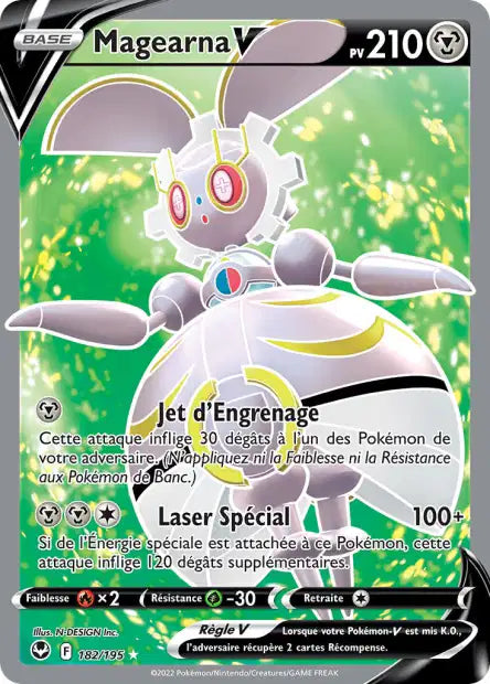 Magearna V Full art - Tempête argentée - 182/195