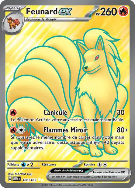 Feunard Ex Full art - 151 - 186/165