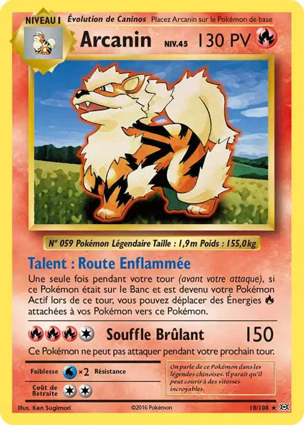 Arcanin- Xy Évolution - 18/108