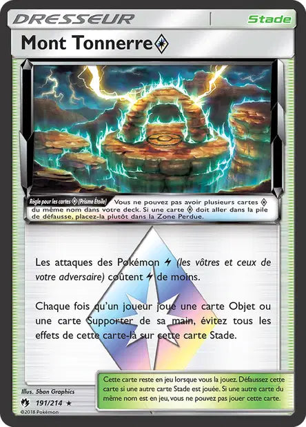 Mont Tonerre Prisme - Tonnerre Perdu - 191/214