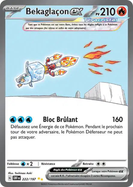 Bekaglaçon Alternative -Flammes Obsidiennes - 222/197