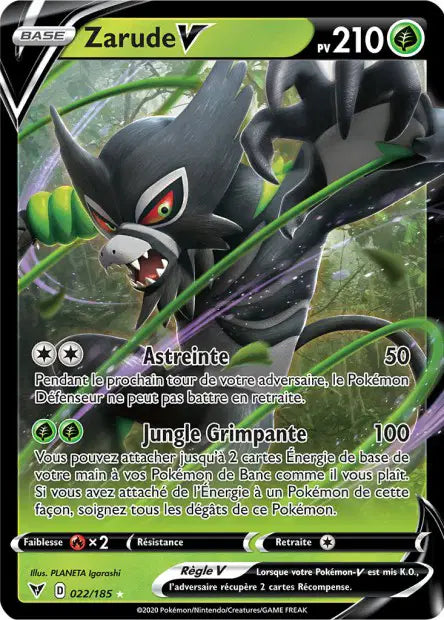 Zarude V - Voltage Eclatant - 022/185