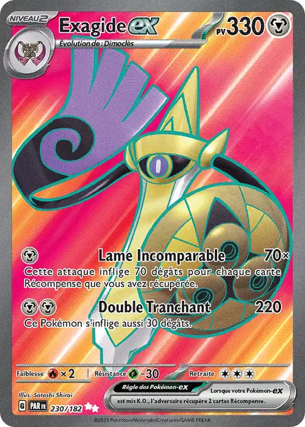 Exagide Ex Full art - Faille Paradoxe - 230/182