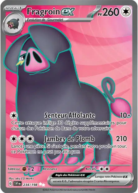 Fragroin Ex Full art - Écarlate et violet - 234/198