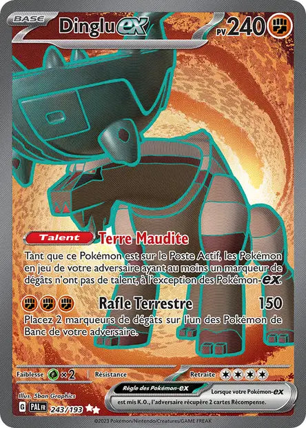 Dinglu Ex Full art - Evolution à Paldea - 243/193