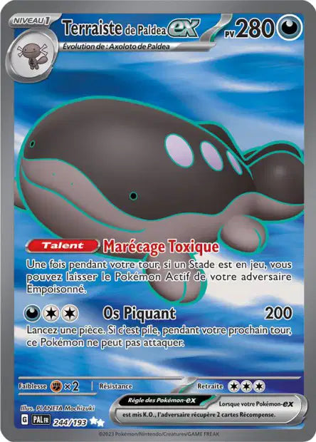 Terraiste Ex Full art - Evolution à Paldea - 244/193