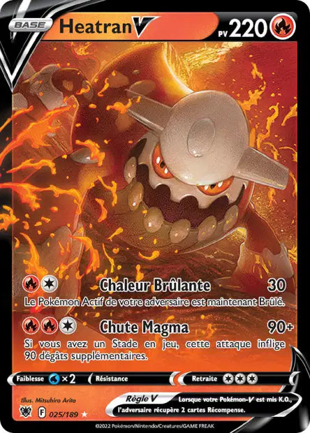 Heatran V - Astres Radieux - 025/189