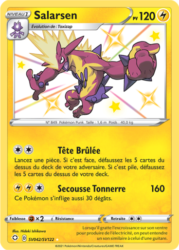 Salarsen Shiny - Destinées Radieuses - SV042/SV122