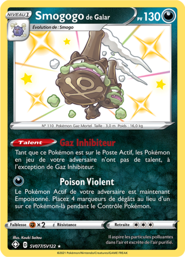Smogogo Shiny - Destinées Radieuses - SV077/SV122