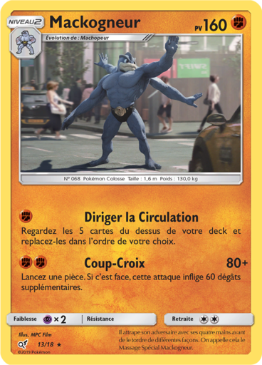 Mackogneur Holo - Détective Pikachu - 13/18