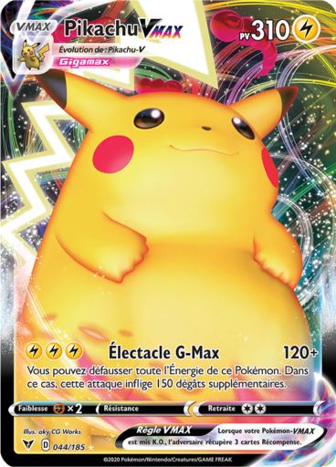 Pikachu Vmax - Voltage Eclatant - 044/185