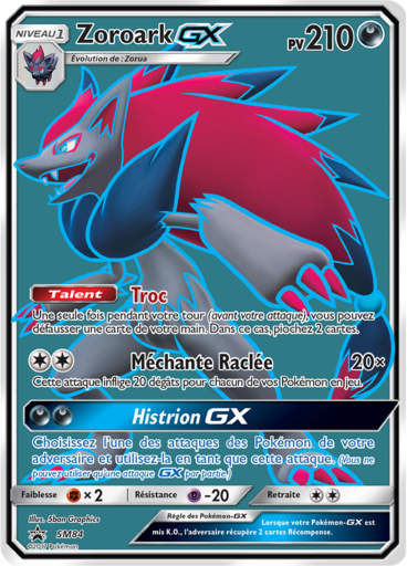 Zoroark Full art GX - Promo - SM84