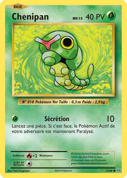 Chenipan - Xy Évolution - 3/108