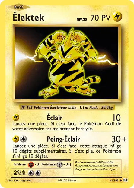 Elektek- Xy Évolution - 41/108