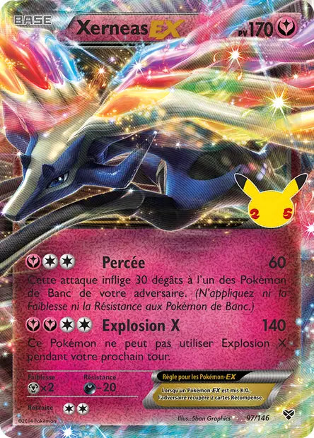 Xerneas Ex - Célébration - 97/146