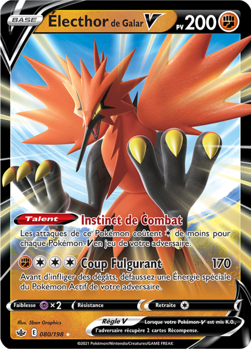 Electhor de Galar V - Règne de glace - 080/198