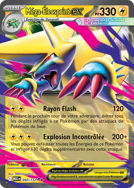 Mega Elecsprint Ex -Méga Evolution - 50/132