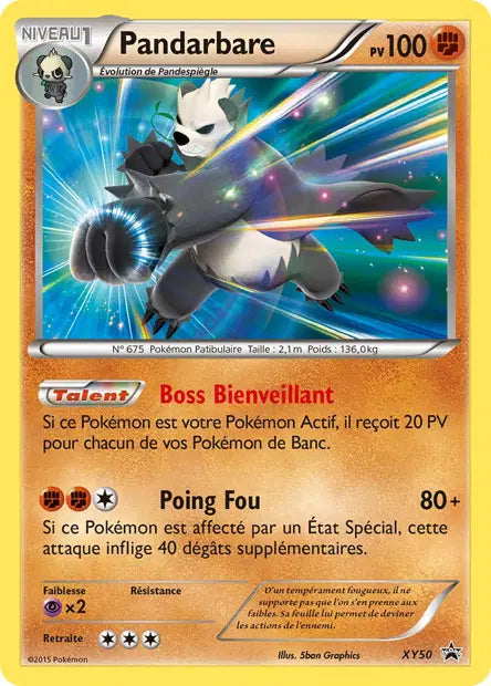Pandarbare Holo - Promo - XY50