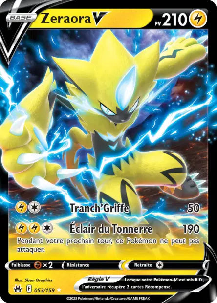 Zeraora V - Zenith suprême - 53/159