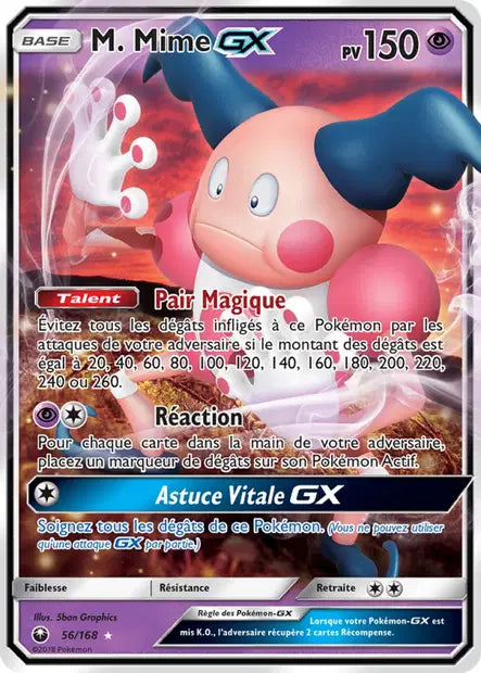 M Mime Gx - Tempete Céleste - 56/168