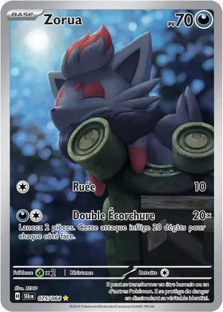 Zorua IR - Fable Nébuleuse - 075/064