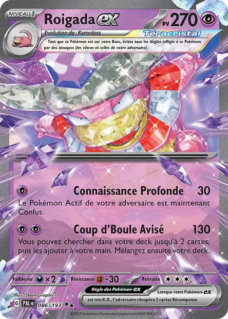 Roigada Ex -Evolution à Paldea - 086/193